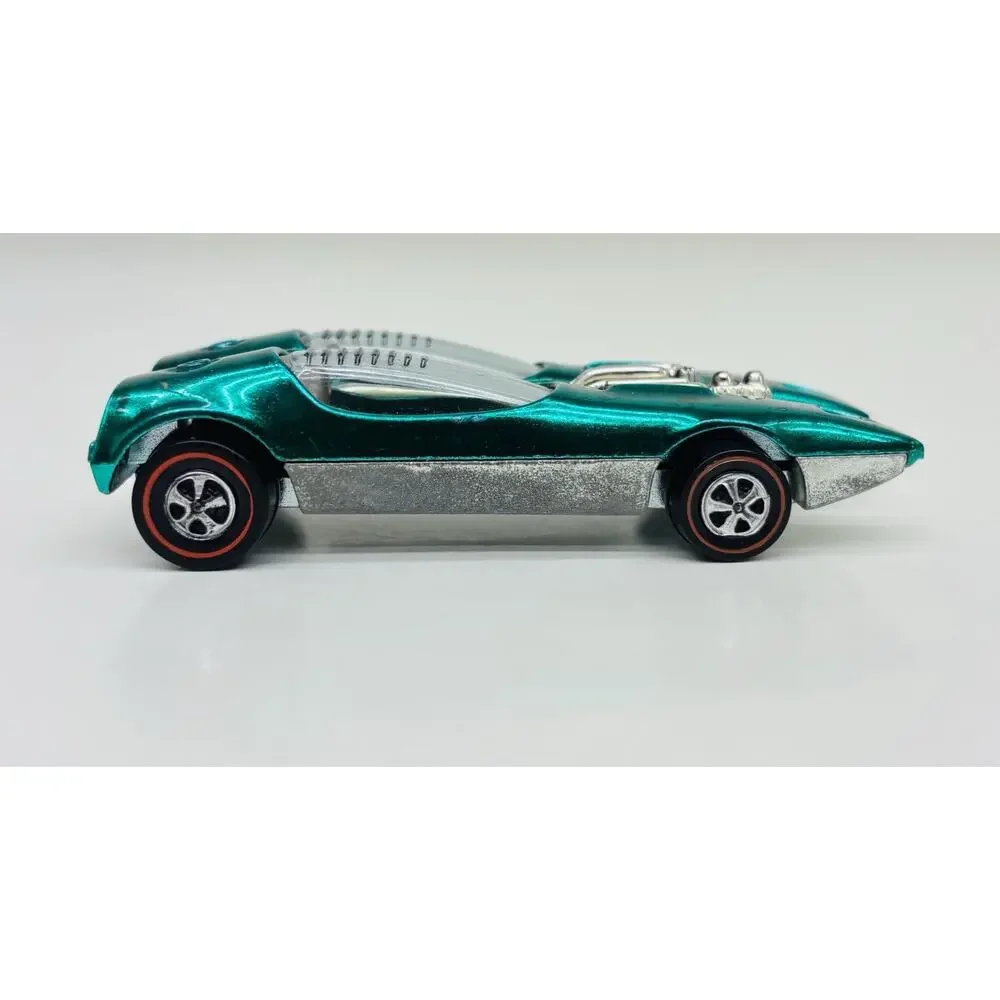 Hot Wheels Redline Splittin Image Green US Gray Interior